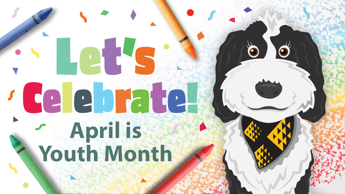 Let's celebrate! April is Youth Month.